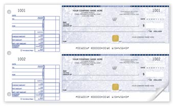 Security 2-To-A-Page Cheques - SS437